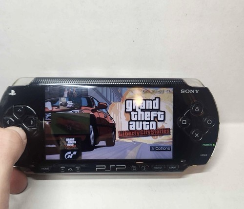 Sony psp 1000 black handheld - black,